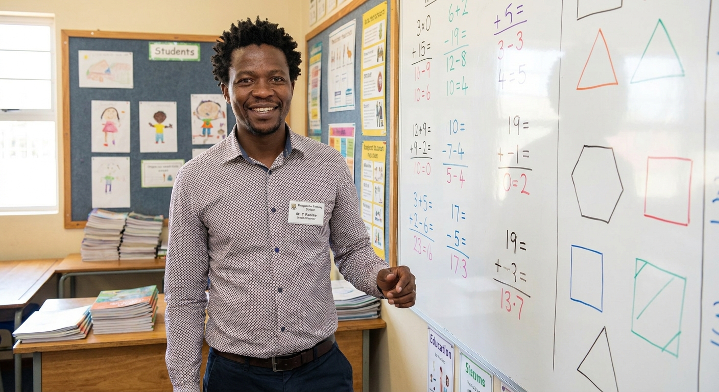 Mr. Tumo Radebe - Grade 3 Teacher